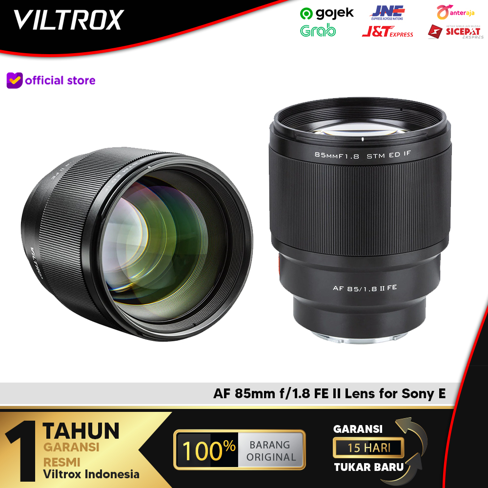 AF 85mm f1.8 FE II Lens for Sony E