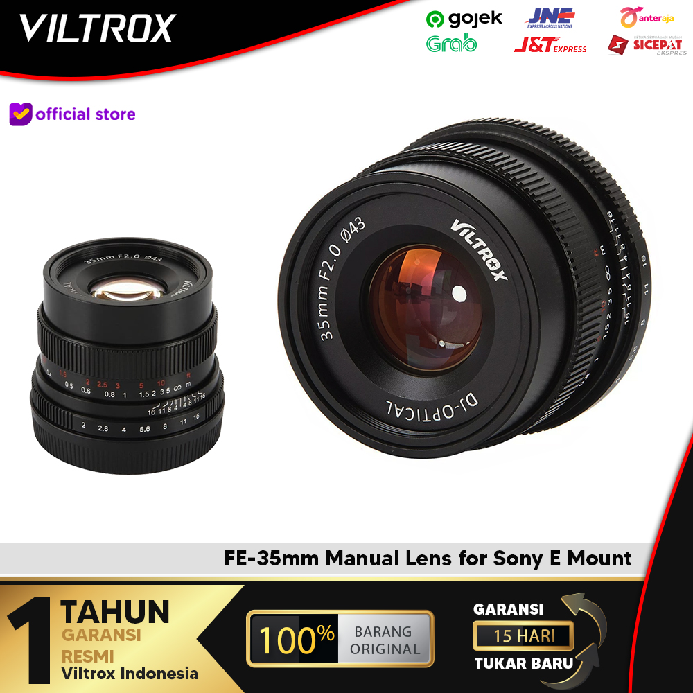 FE-35mm Manual Lens for Sony E Mount