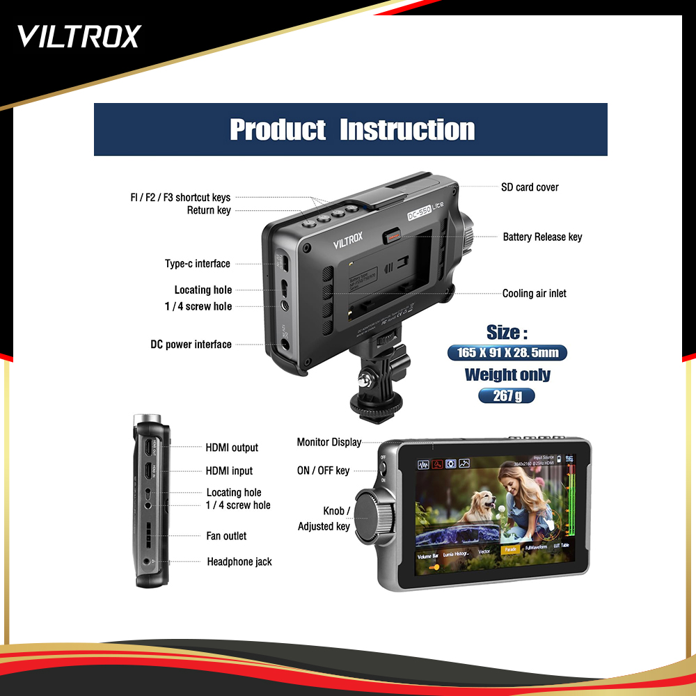 VILTROX NINJA DC-550 LITE gmbr